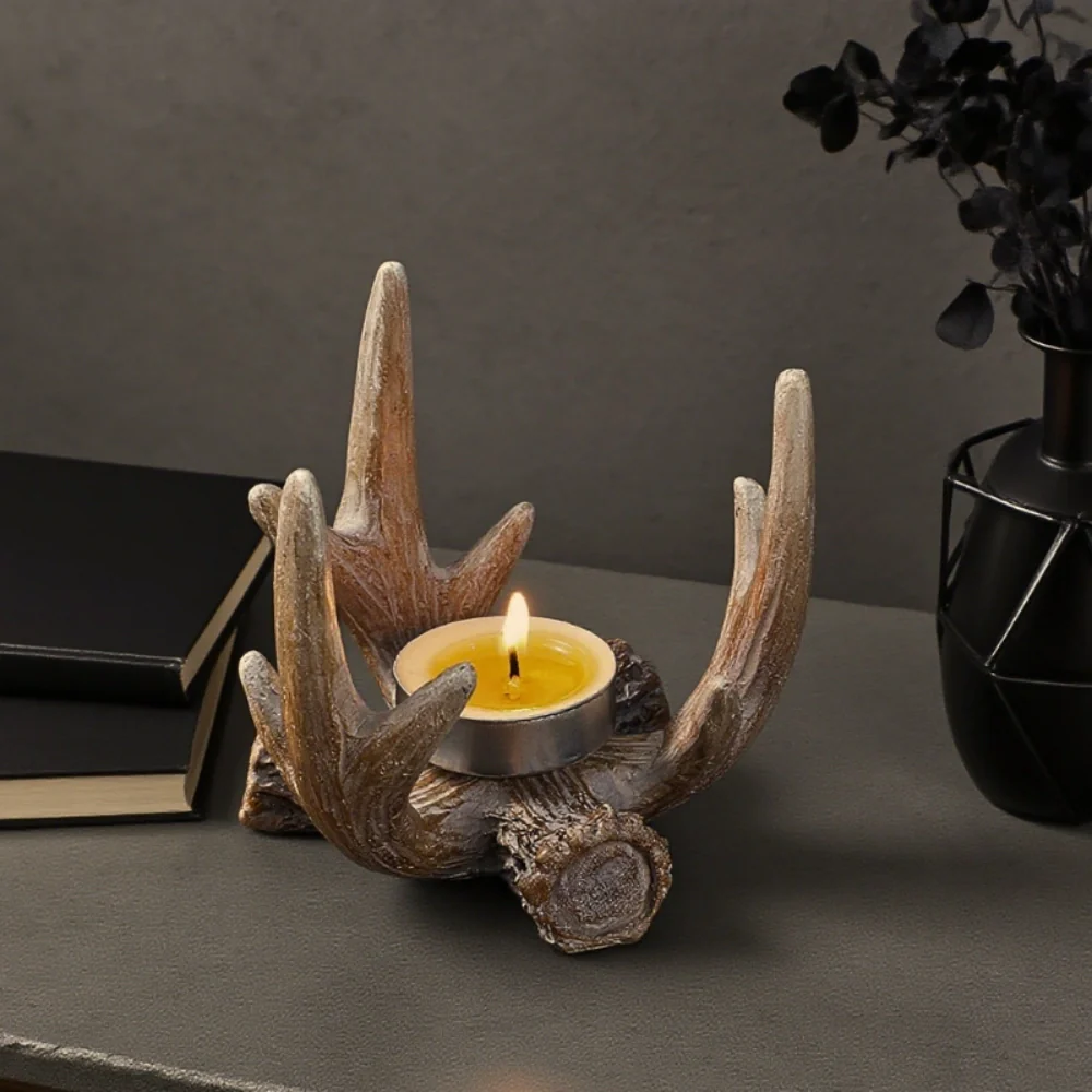 Antler Candle Holder