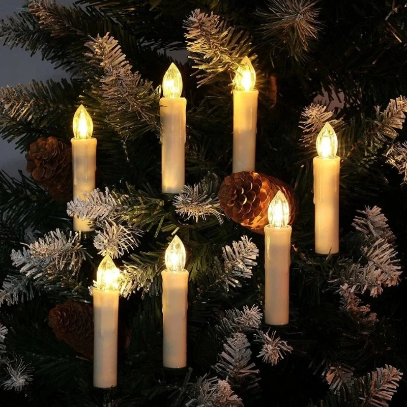 Cordless Clip-On Christmas Candles - Image 5