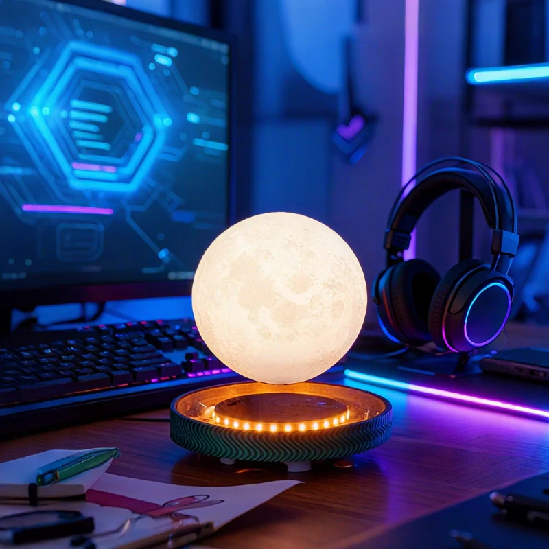 EtherealOrbit™ Levitating Lamp - Image 4