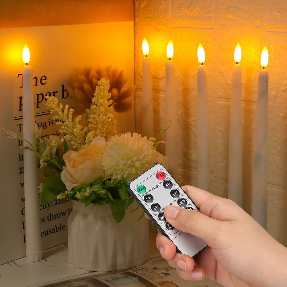 Flameless Chandelier Candles - Image 3