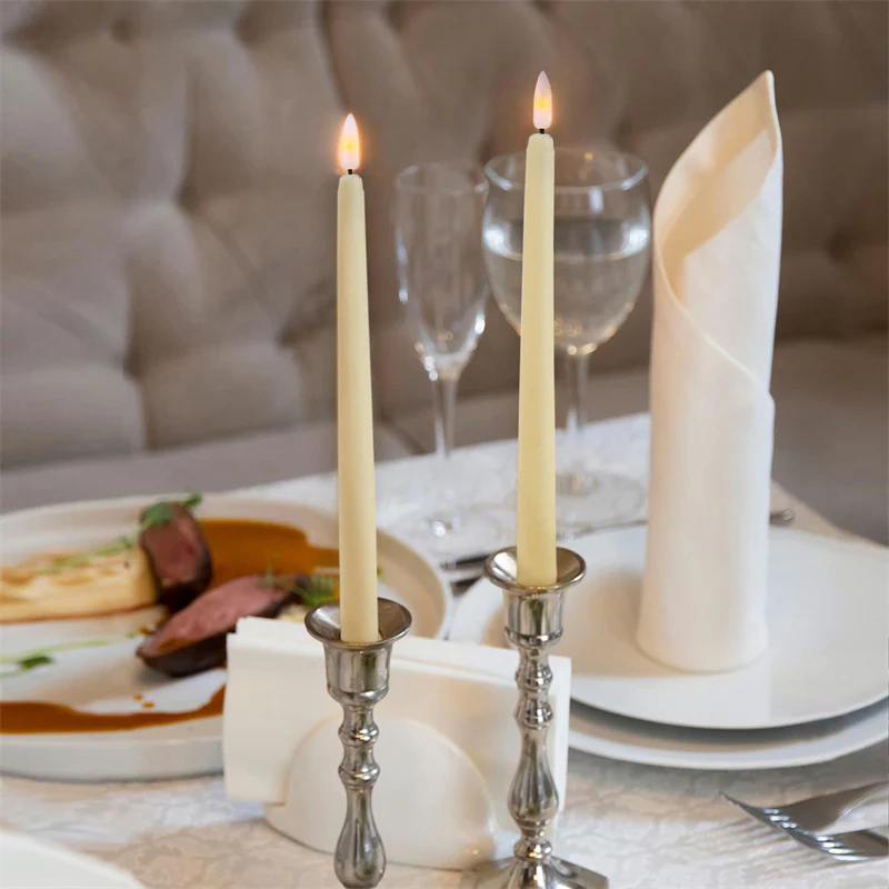 Flameless Chandelier Candles - Image 4