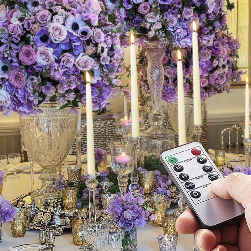Flameless Chandelier Candles - Image 8