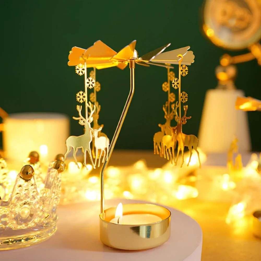 FlickerWaltz™ Candle Carousel - Image 2