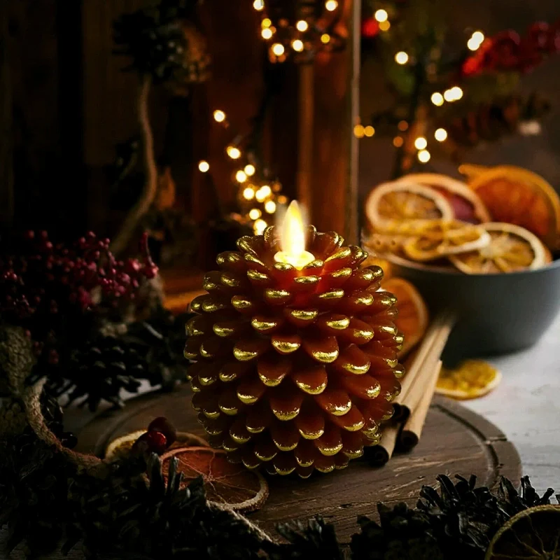 ForestHearth™ Flameless Pinecone Candles - Image 3