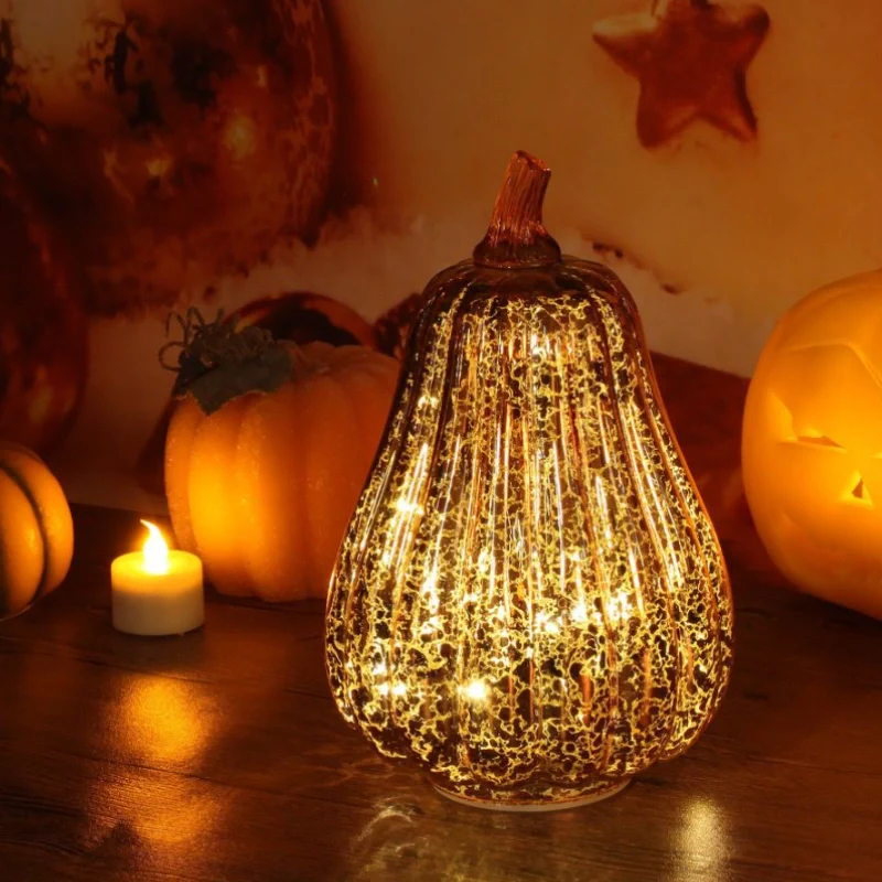 HarvestGlow™ Hand-Blown Glass Lamp - Image 5