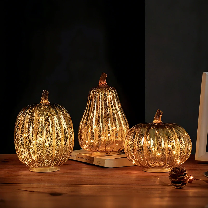 HarvestGlow™ Hand-Blown Glass Lamp - Image 8