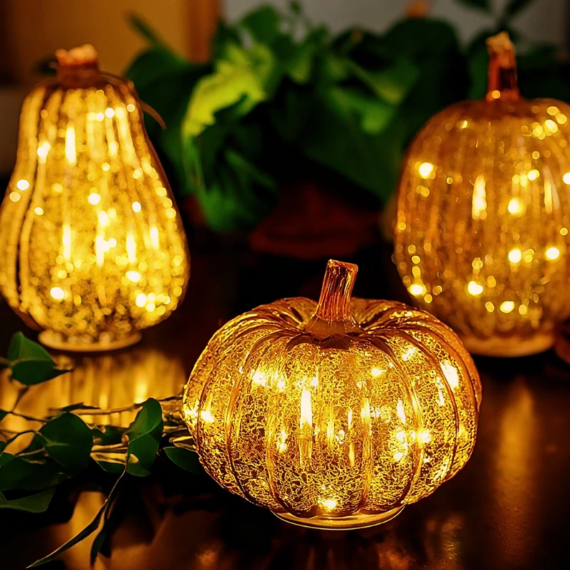 HarvestGlow™ Hand-Blown Glass Lamp - Image 9