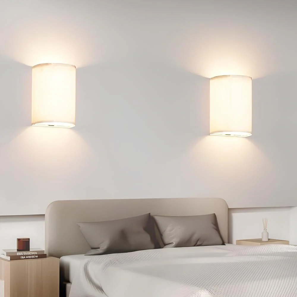 Linen Glow Wall Light - Image 6