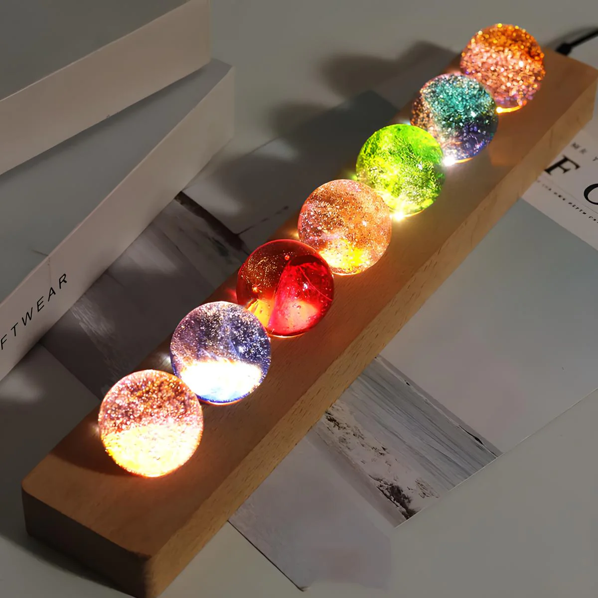 Luminous Crystal Galaxy Orbs - Image 5
