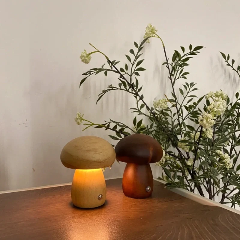 Lumishroom™ Wooden Table Lamp - Image 12