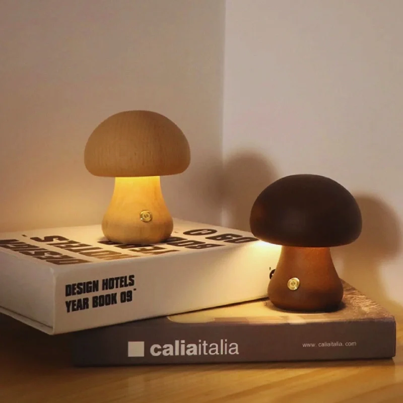 Lumishroom™ Wooden Table Lamp - Image 13