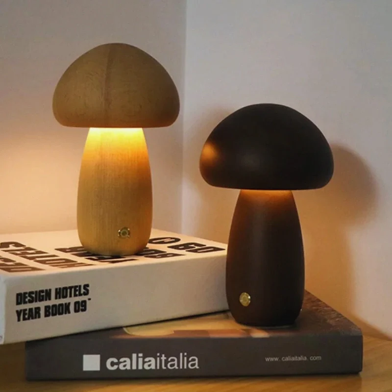 Lumishroom™ Wooden Table Lamp - Image 14