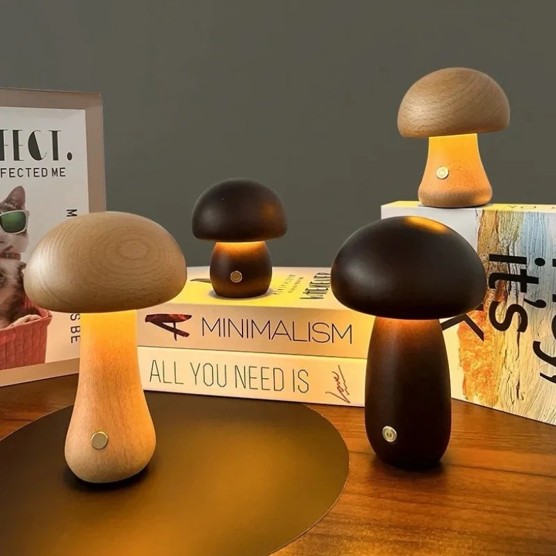 Lumishroom™ Wooden Table Lamp - Image 15