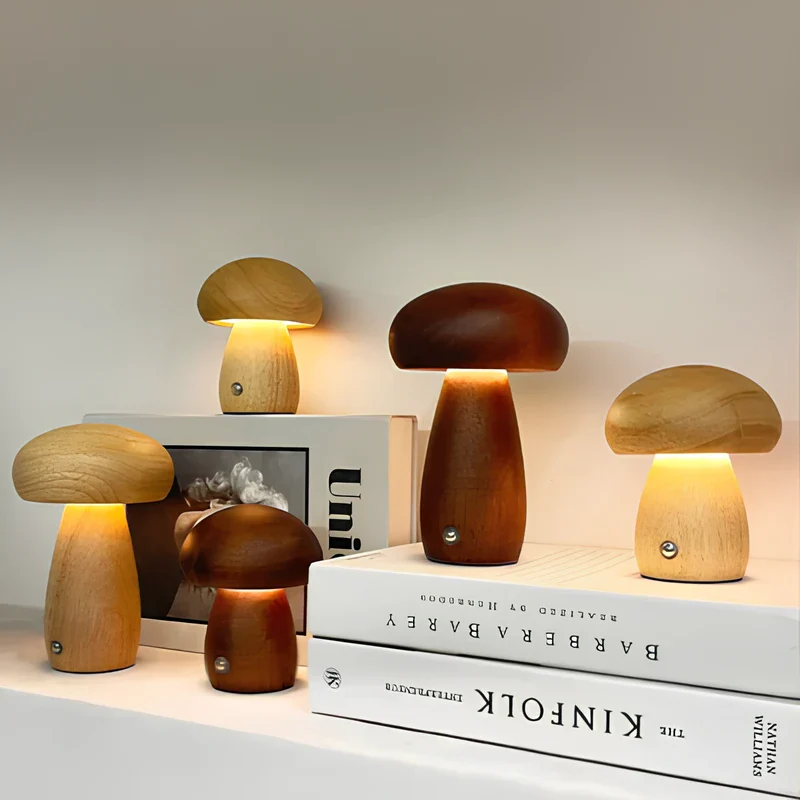 Lumishroom™ Wooden Table Lamp - Image 18