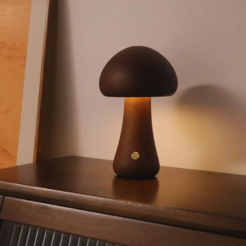 Lumishroom™ Wooden Table Lamp - Image 8