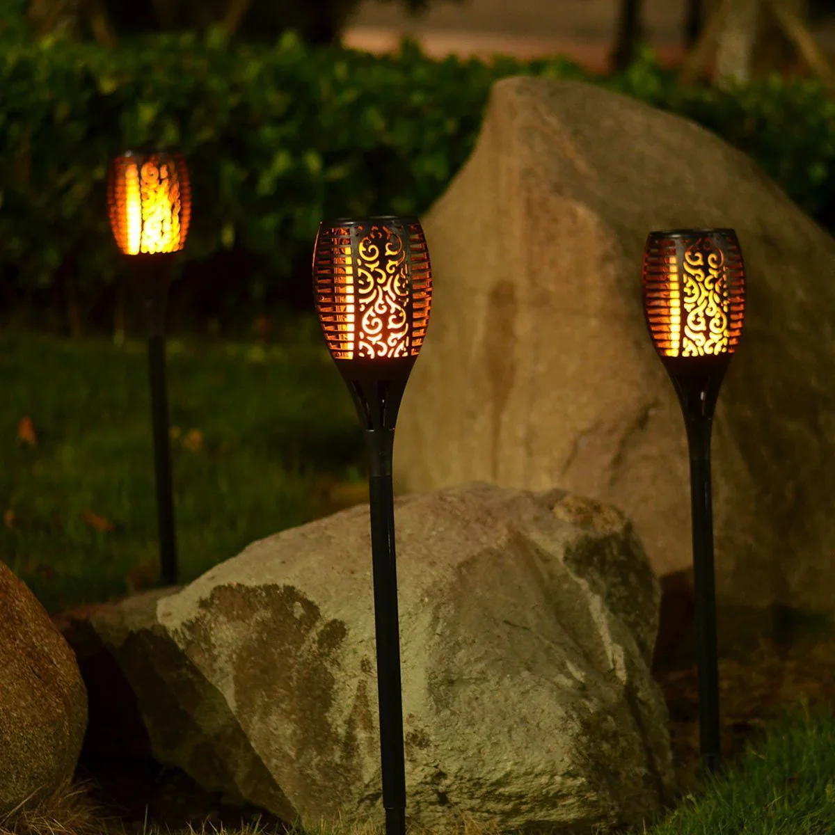 Outdoor Solar Torch - Image 8