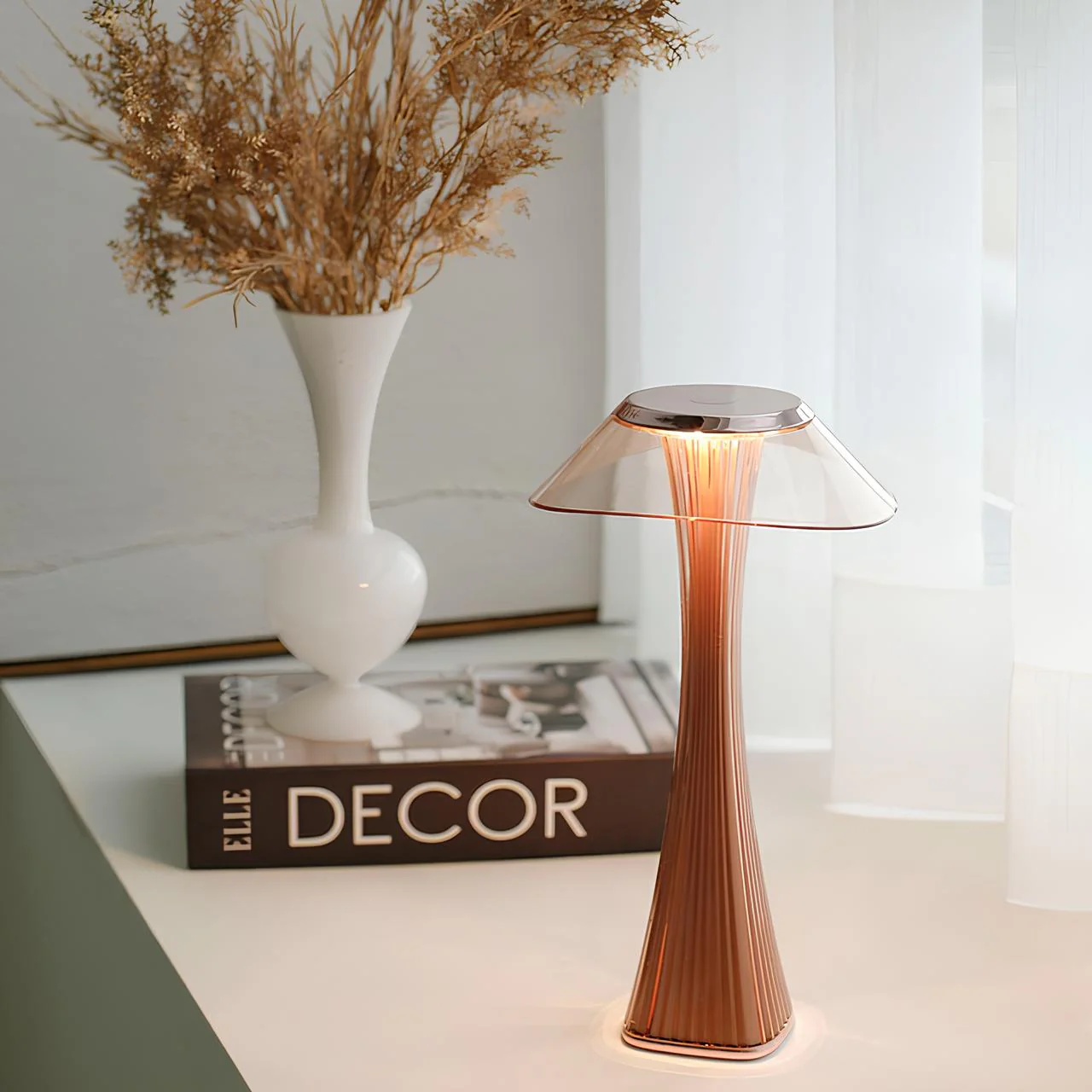 Sculpted Flare Lamp - Image 2