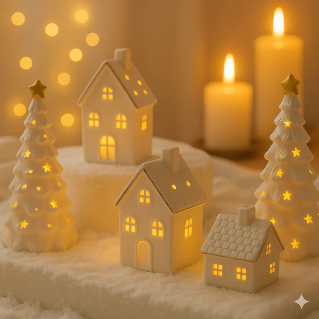 Snowhaven™ Ceramic Village - Image 3