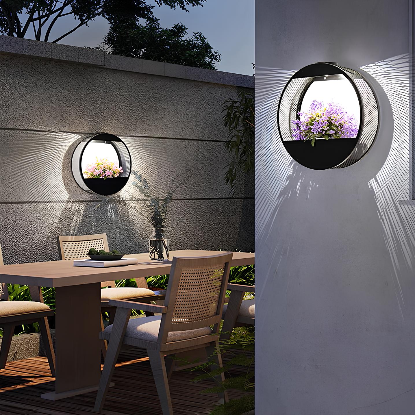 Solar Powered Wall Pot Light - Image 8