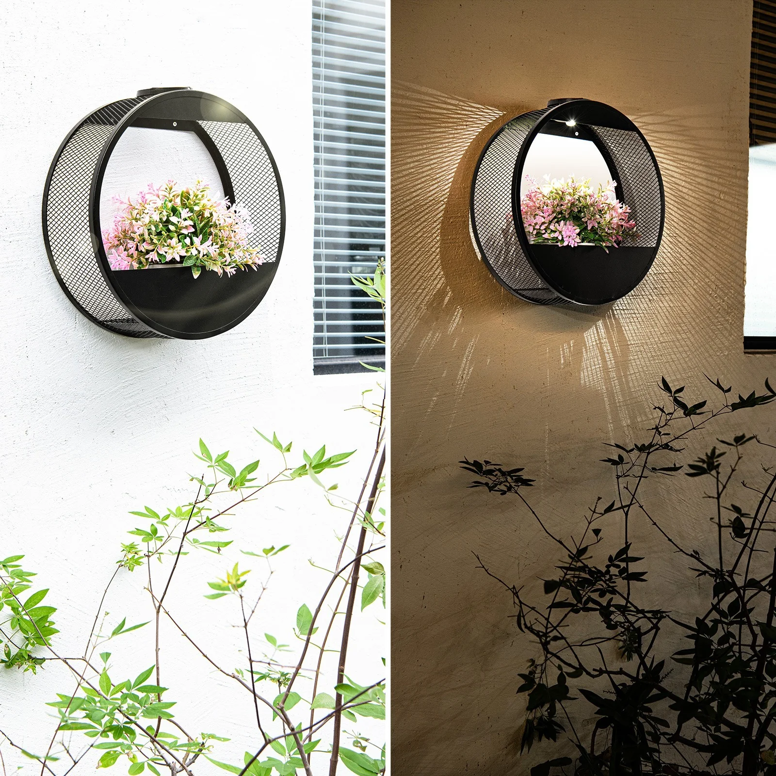 Solar Powered Wall Pot Light - Image 9