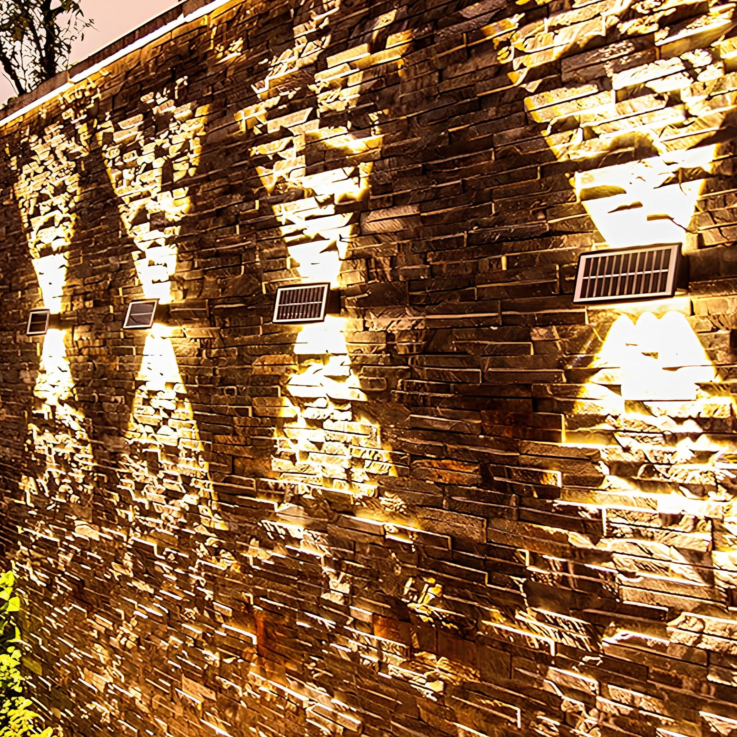 Solar Powered Wall Sconce - Image 3