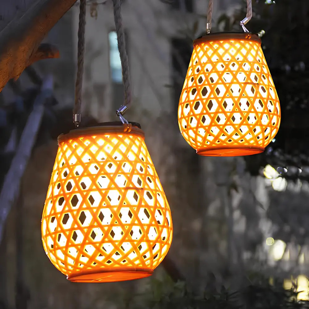 Solara™ Woven Lantern - Image 15