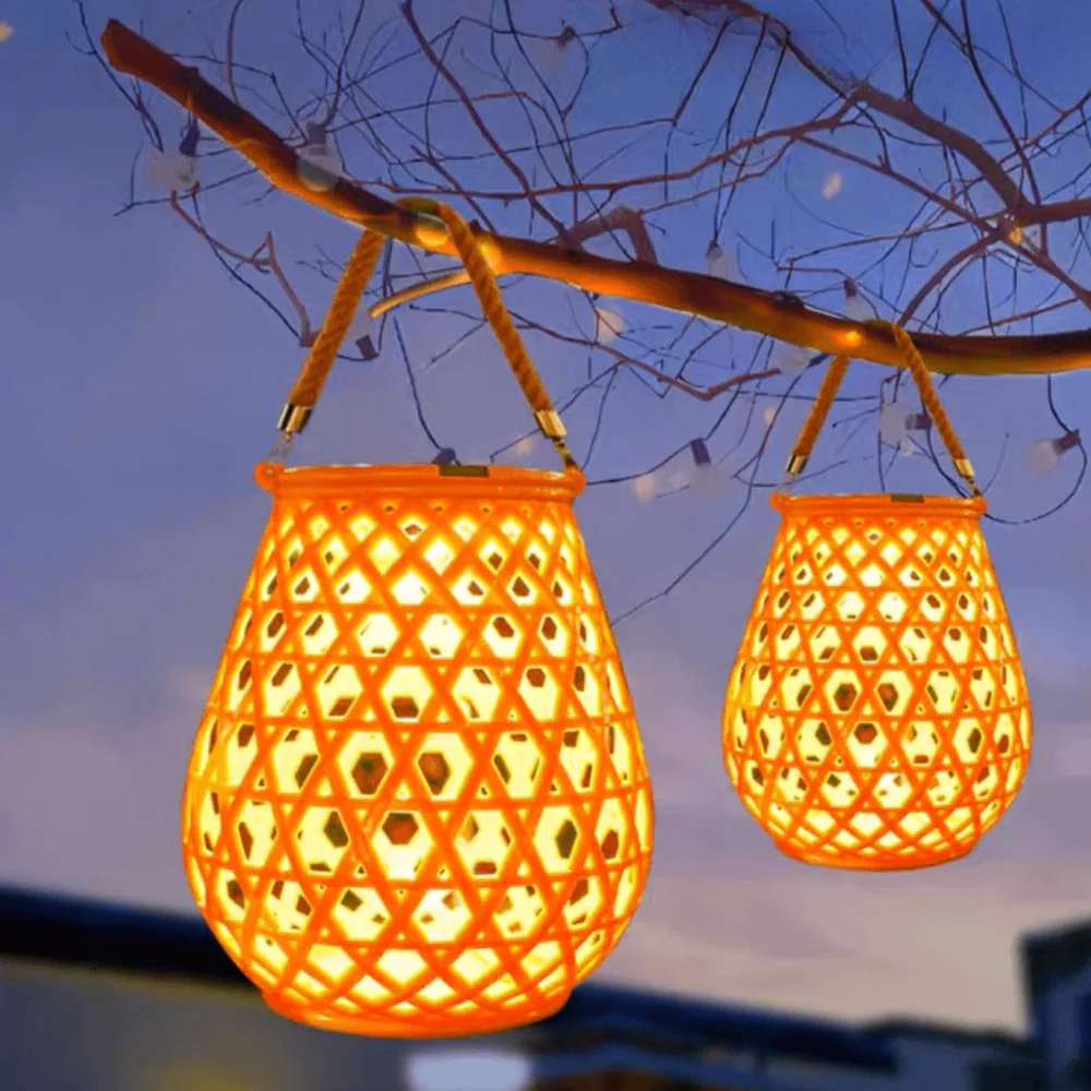 Solara™ Woven Lantern - Image 4