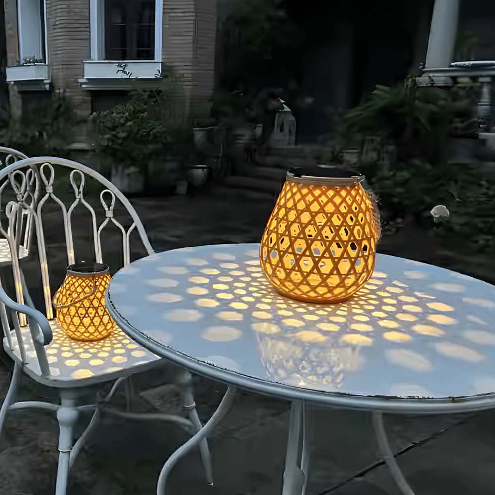 Solara™ Woven Lantern - Image 7