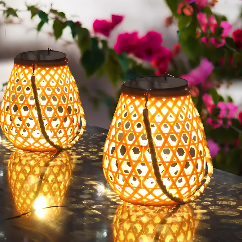 Solara™ Woven Lantern - Image 8