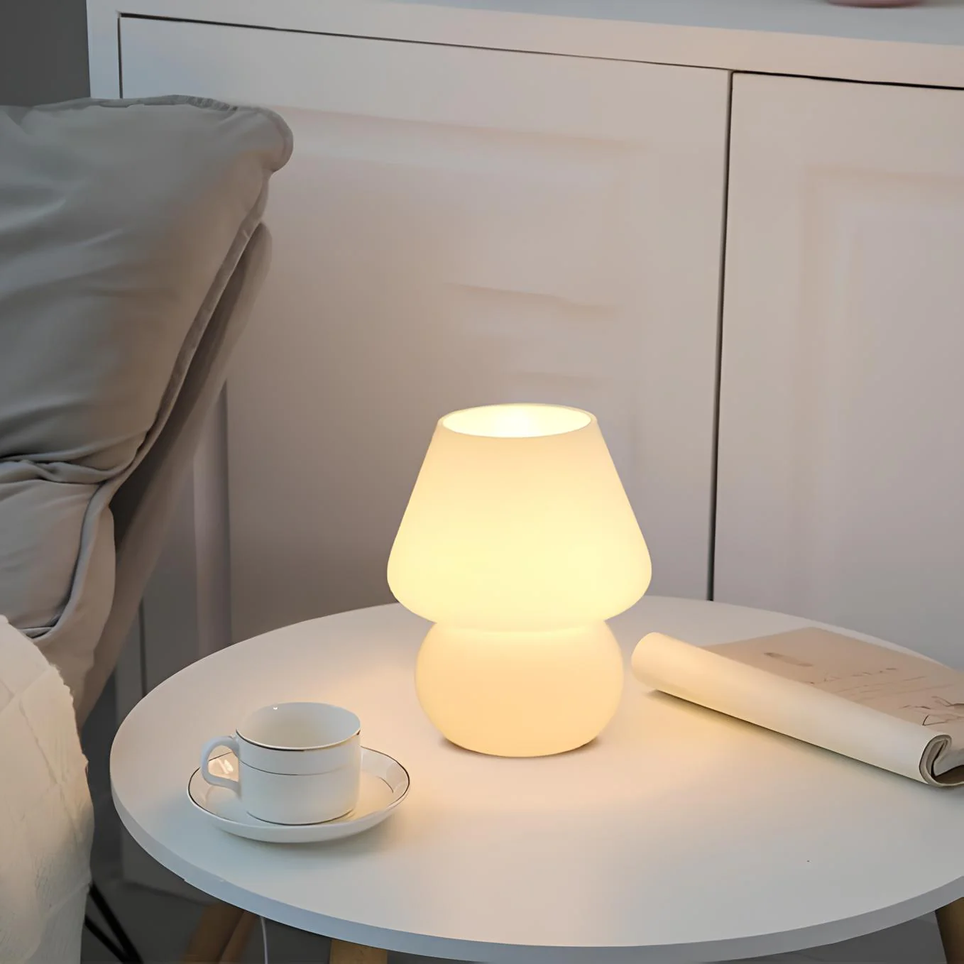 Verra™ Hand-Blown Glass Lamp - Image 18