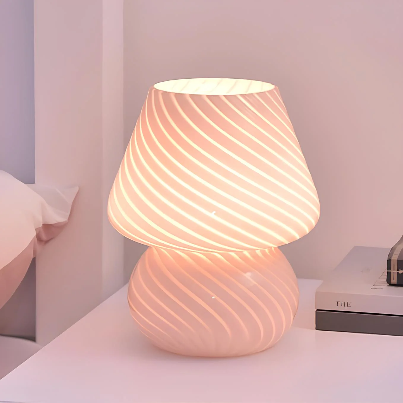Verra™ Hand-Blown Glass Lamp - Image 8