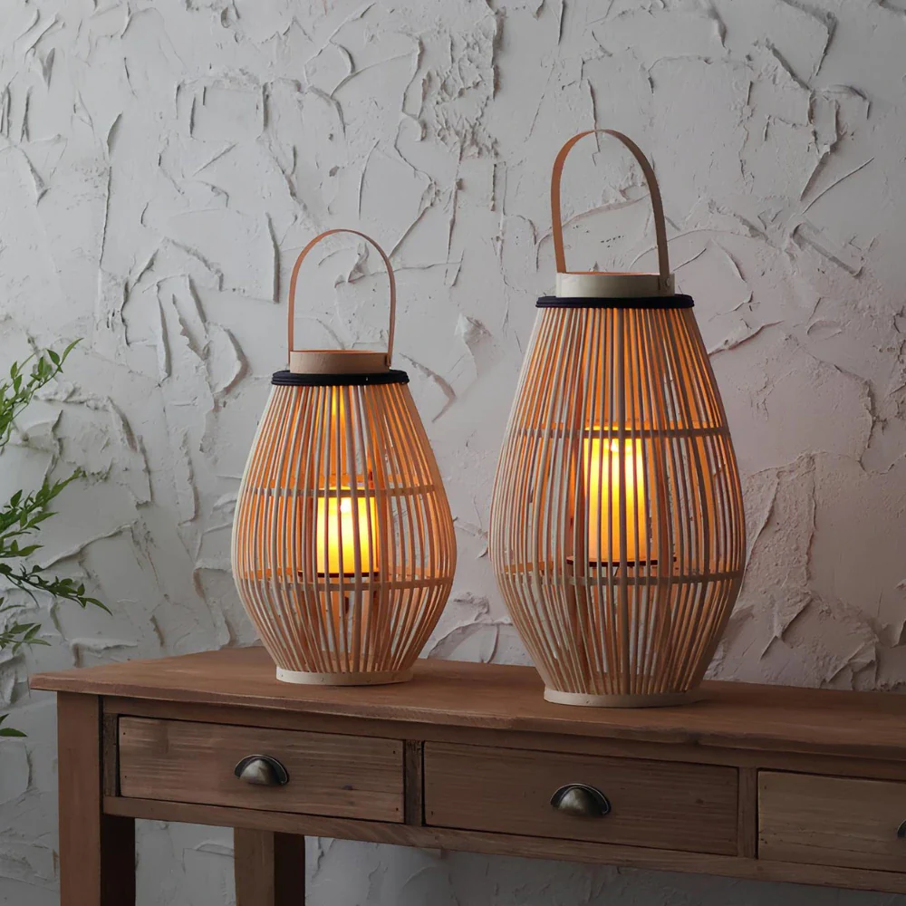 WeaveCraft™ Bamboo Lantern