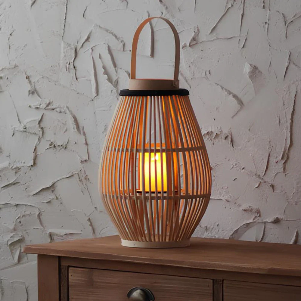 WeaveCraft™ Bamboo Lantern - Image 2