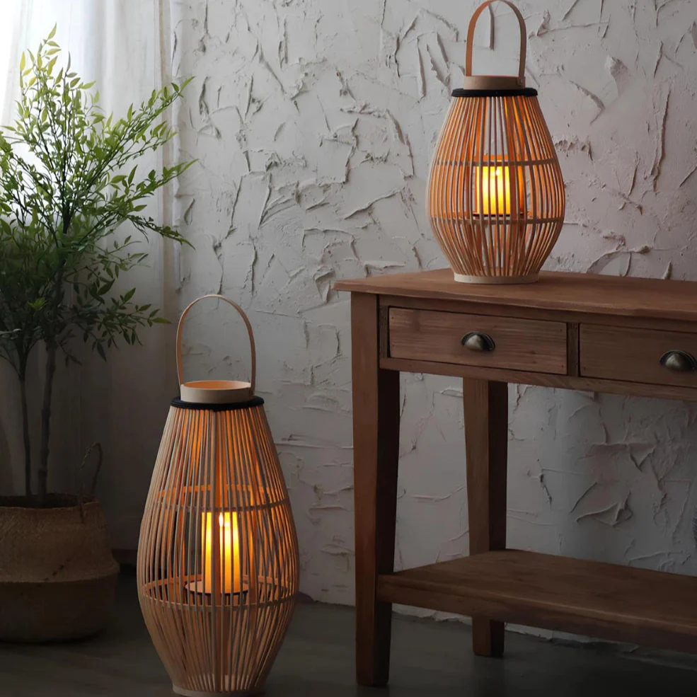WeaveCraft™ Bamboo Lantern - Image 3