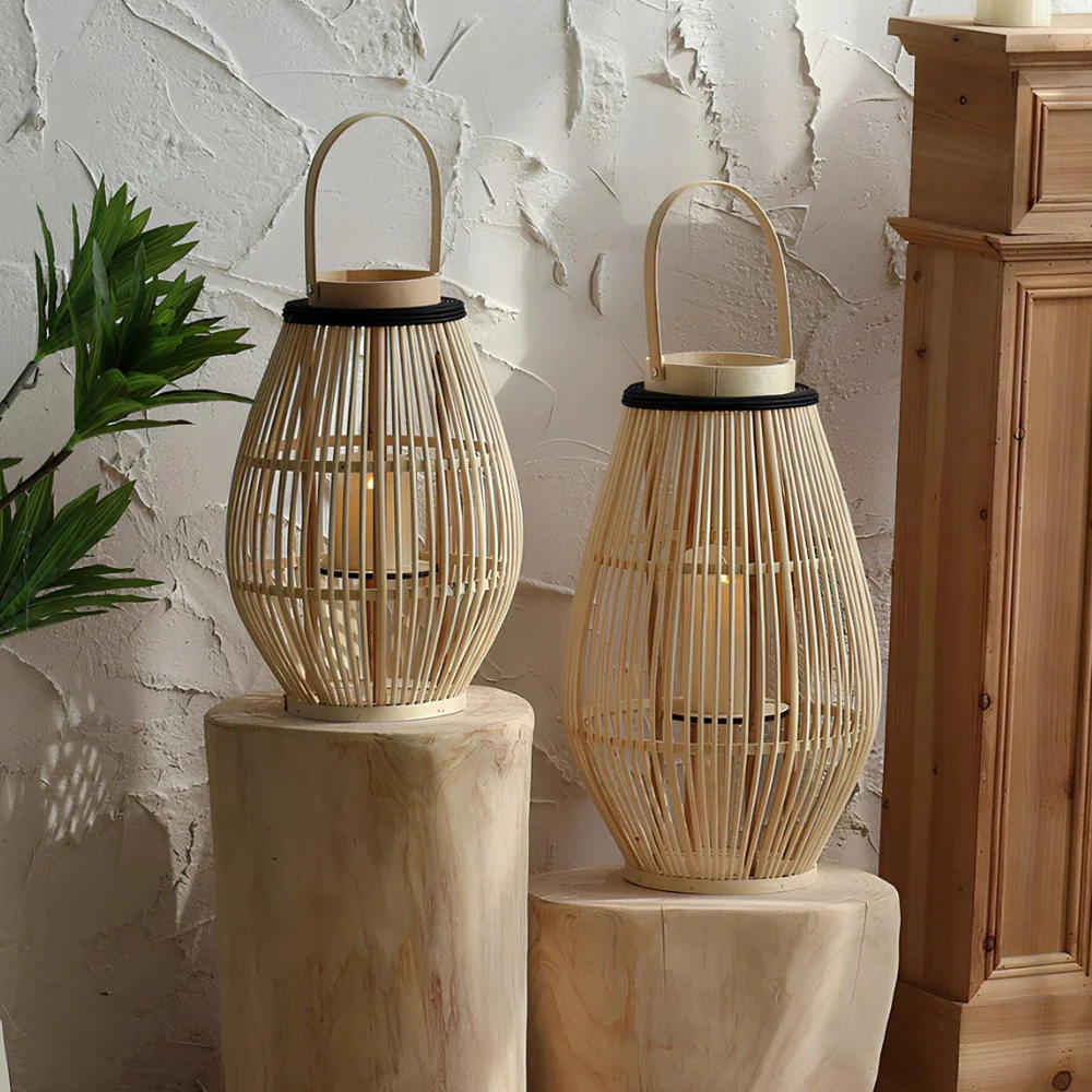 WeaveCraft™ Bamboo Lantern - Image 4