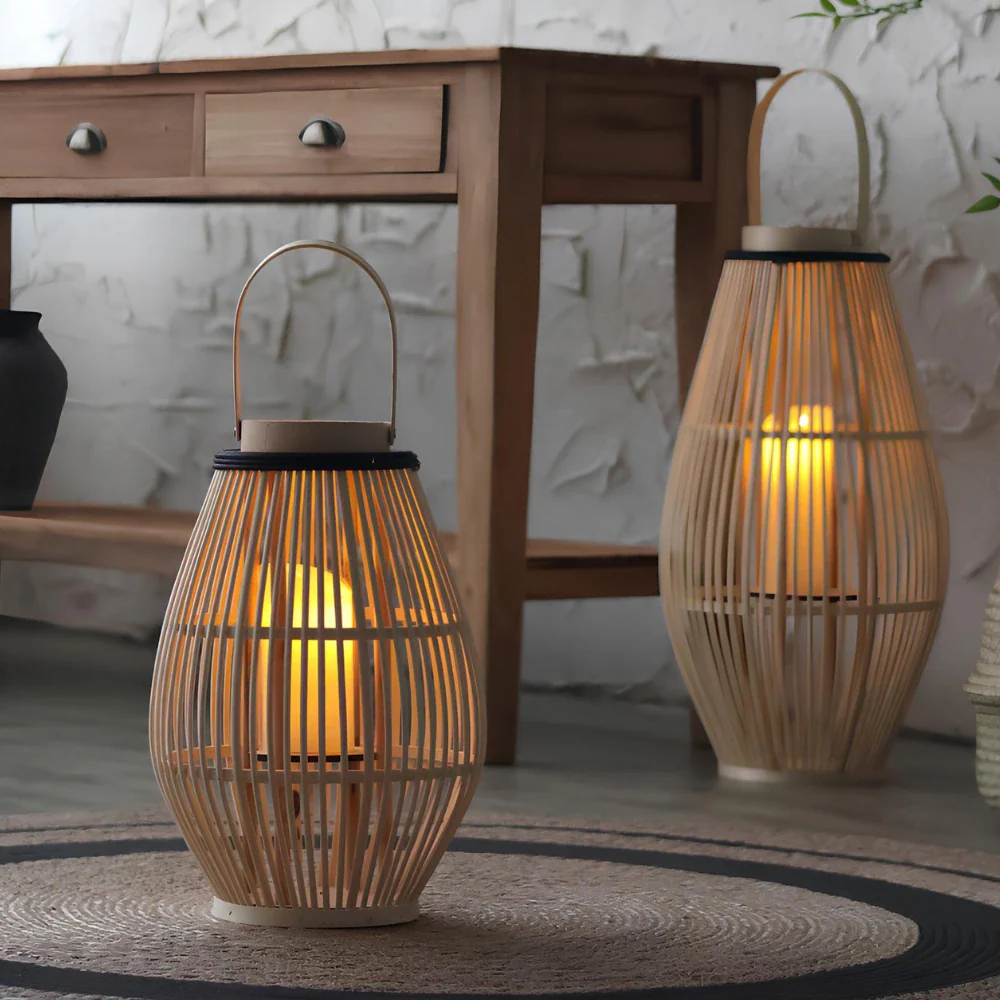 WeaveCraft™ Bamboo Lantern - Image 5