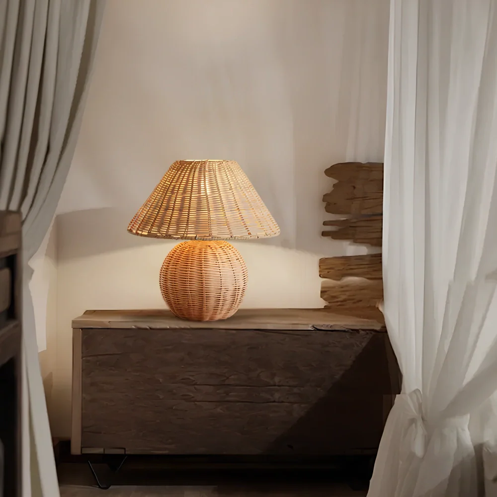 WeaveCraft™ Table Lamp - Image 2