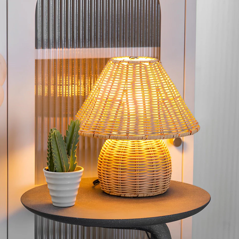 WeaveCraft™ Table Lamp - Image 6