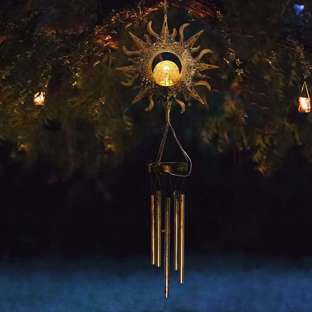 WhisperGlow™ Solar Wind Chime - Image 4