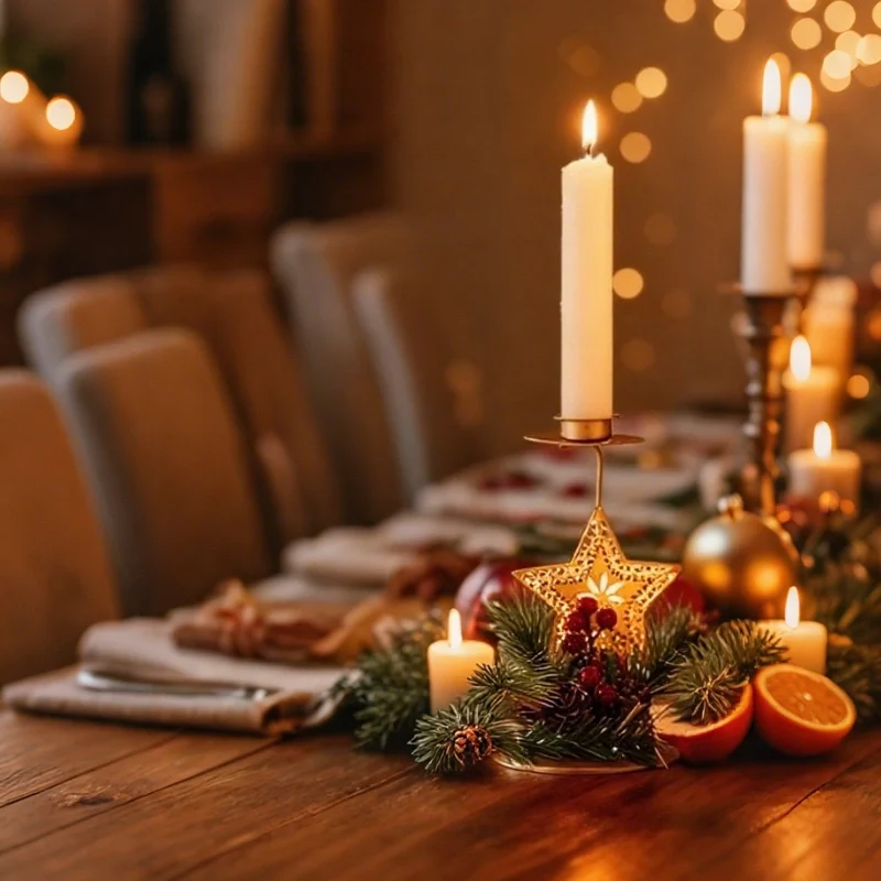 YuleGlow™ Candle Holder - Image 3