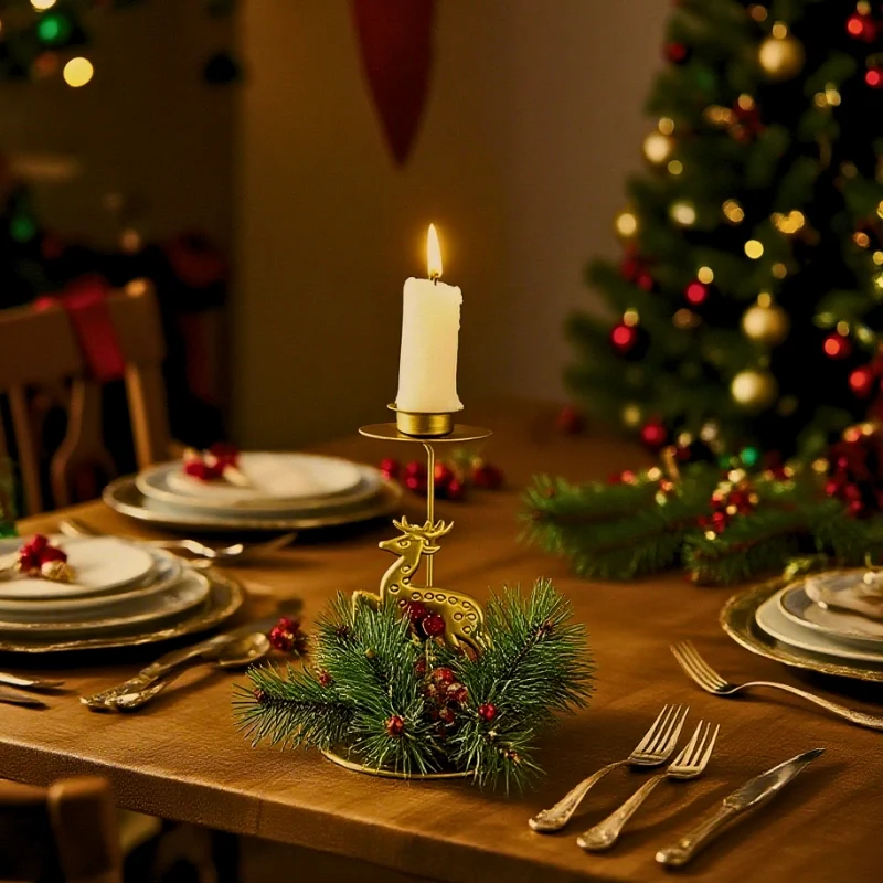 YuleGlow™ Candle Holder - Image 4
