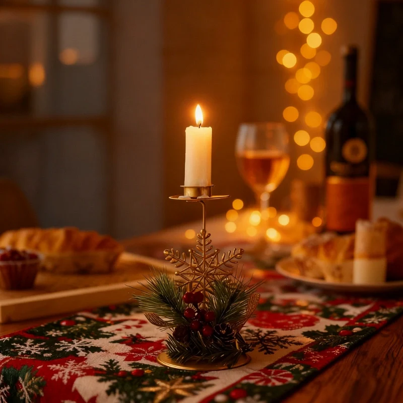 YuleGlow™ Candle Holder - Image 5
